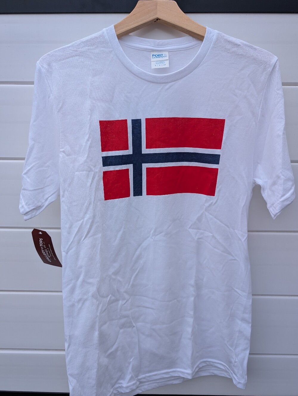 Norwegian Flag Graphic T-Shirt